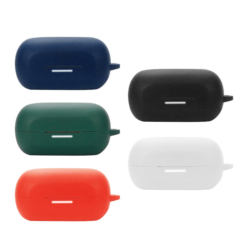 Vỏ Bảo Vệ Hộp Sạc Tai Nghe pro Chất Liệu Silicon Siêu Bền Kèm Móc Khóa
