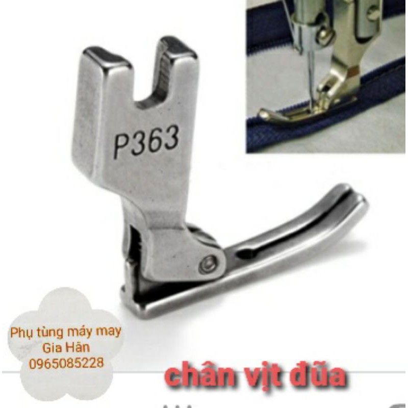 chân vịt đũa tra dây kéo