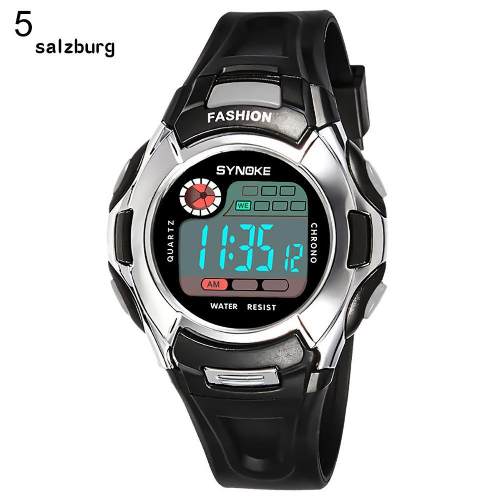 Đồng hồ điện tử chống sốc kiểu dáng thể thao cho trẻ em | BigBuy360 - bigbuy360.vn