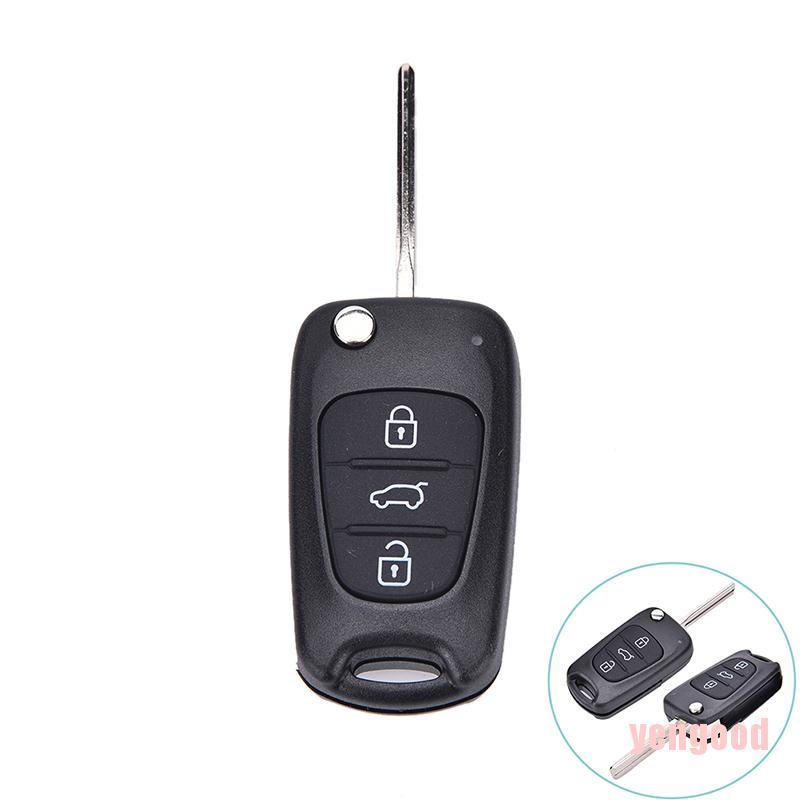 Vỏ Chìa Khóa Điều Khiển Từ Xa 3 Nút Dành Cho Hyundai I20 I30 Ix35 I35