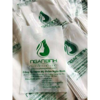 10 Túi bóng in logo cty Ngân Bình bền đẹp, Kích thước 20x30 cm