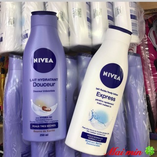 SỮA DƯỠNG THỂ NIVEA 250ml - ĐỨC