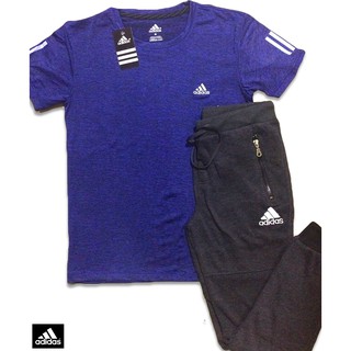 Bộ áo thun quần dài adidas
