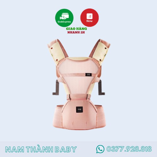 FREE SHIP !!! Địu em bé chống gù AAG 6 tư thế ngồi và đeo vai trợ lực cho trẻ sơ sinh, địu cho bé từ 0-36 tháng