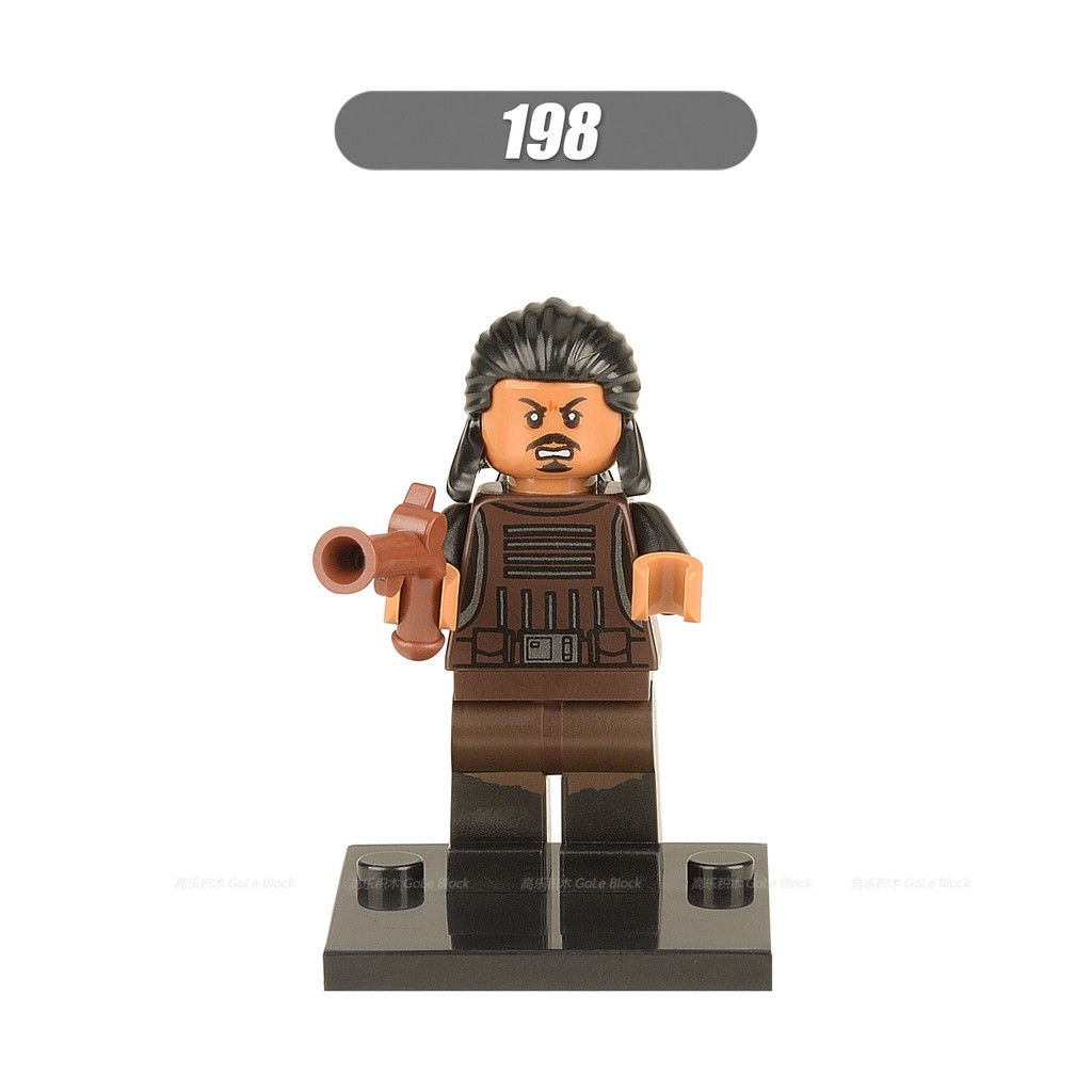 Lego Mô Hình Lắp Ráp Nhân Vật Samurai Màu Trắng Trong Phim Star Wars