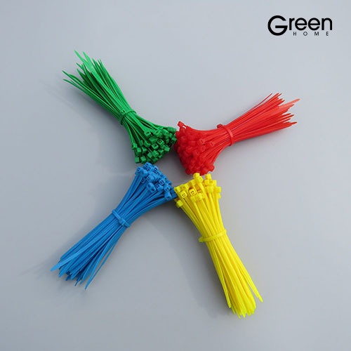 Set 100 Dây Rút Nhựa Nylon Tự Khóa Tiện Dụng