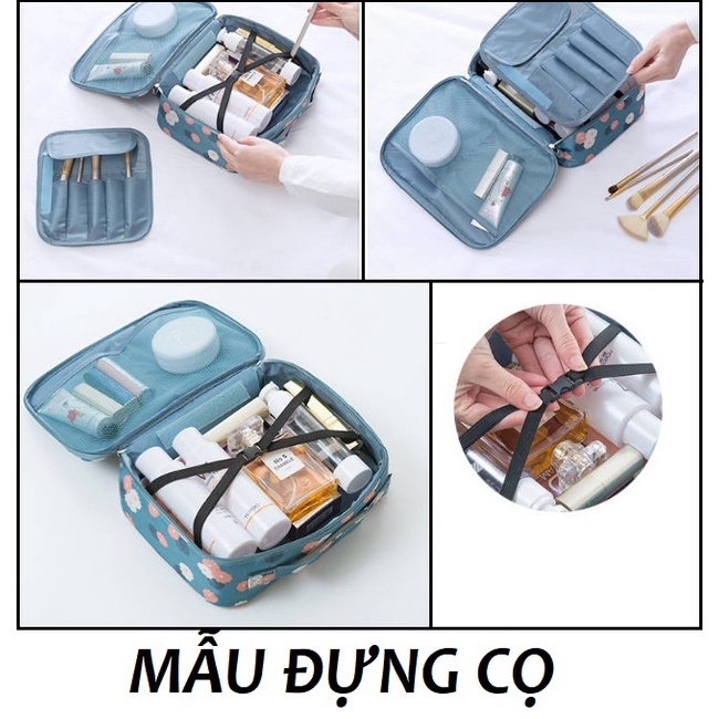 [Loại 1]Túi Đựng Mỹ Phẩm/Đựng Đồ Trang Điểm Du Lịch Chống Thấm Nước [Nhiều Họa Tiết]