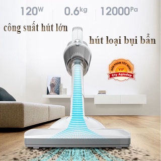Máy hút bụi 2 đầu ngắn dài kèm Lau sàn ST6101 Pin sạc không dây