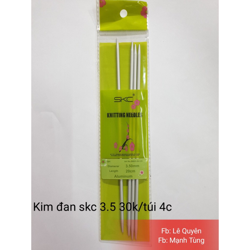 Kim đan thẳng 2 đầu skc