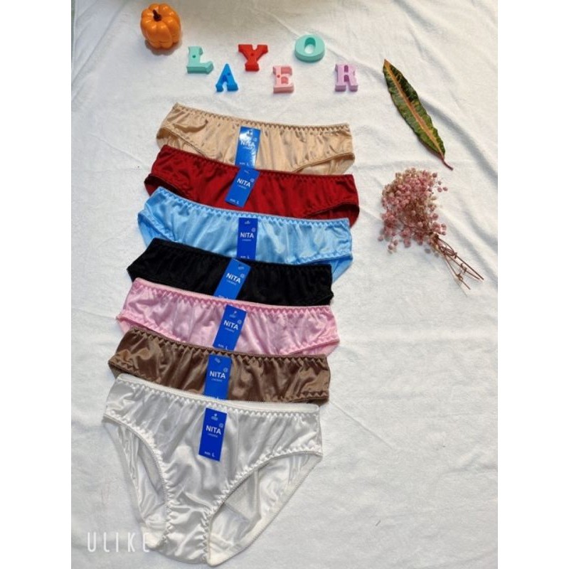 Sỉ lố 10 quần lót nữ vải Valize trơn bóng siêu nhẹ