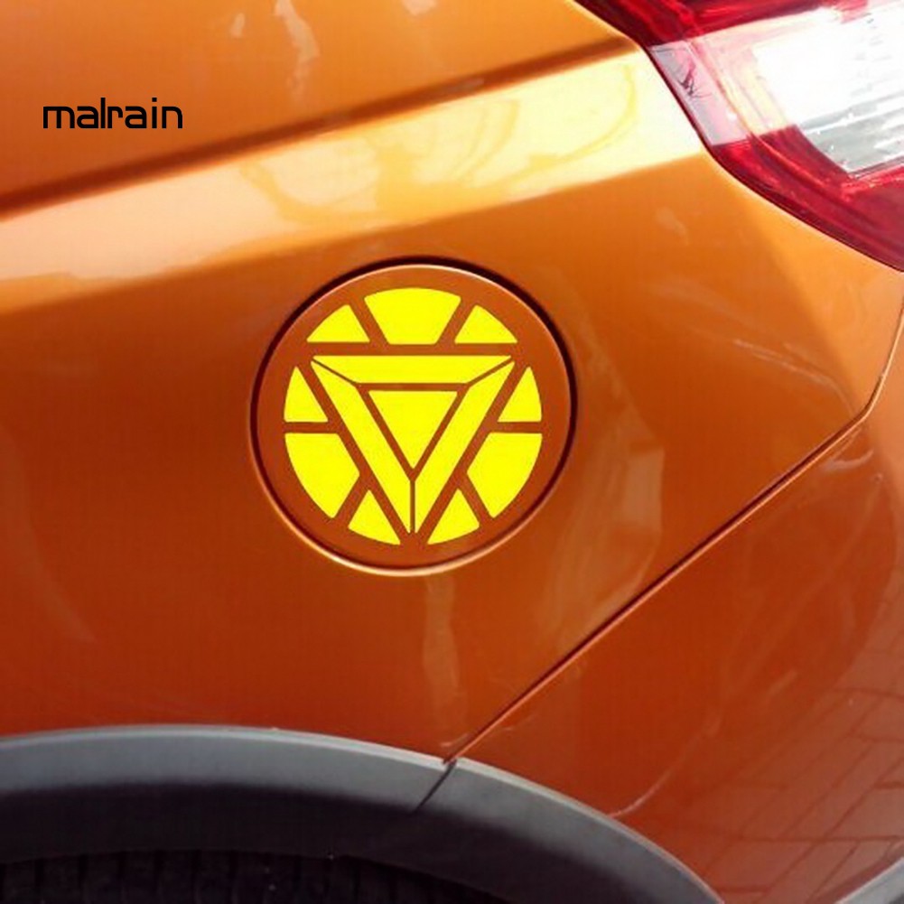 Miếng dán trang trí xe hơi phong cách Iron Man