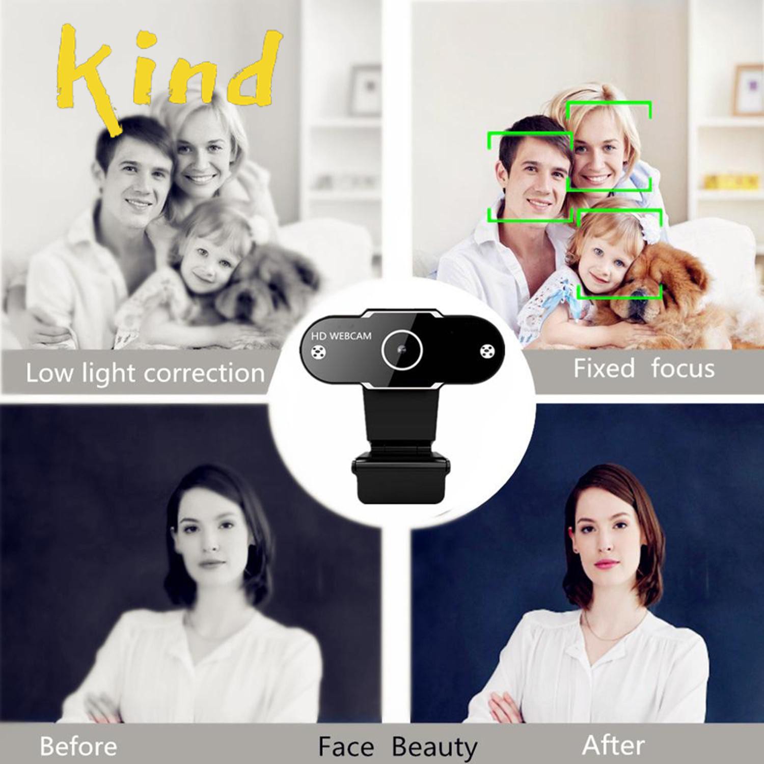 Webcam Bảo Vệ Máy Tính Có Mic Xoay Được | BigBuy360 - bigbuy360.vn