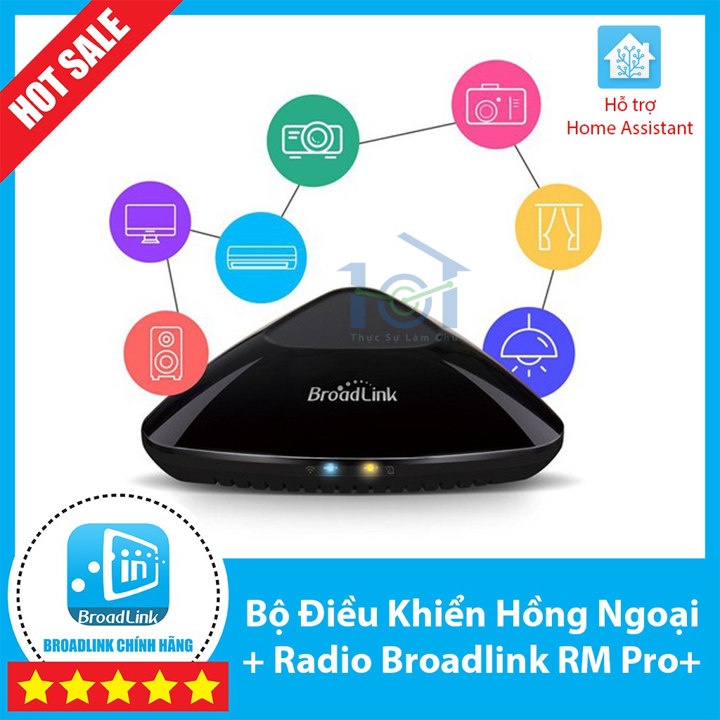 Bộ điều khiển trung tâm Broadlink Rm Pro Plus bản 2019