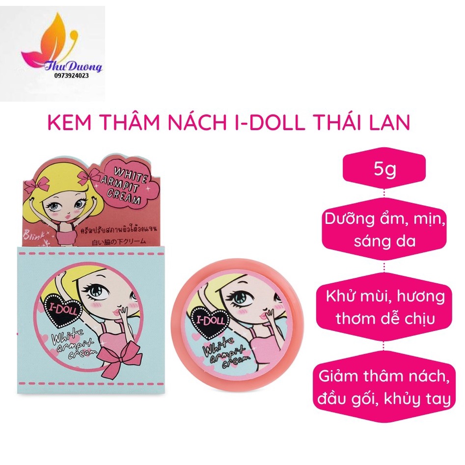 KEM DƯỠNG GIẢM THÂM NÁCH IDOL WHITE ARMPIT CREAM THÁI LAN