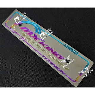 Bảng Tên MX King Titan Điện Phân