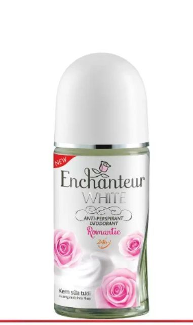 Enchanteur - Lăn khử mùi trắng da white  50ml