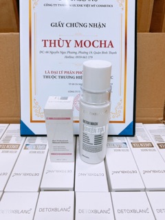 COMBO TRỊ NÁM VÀ THẢI ĐỘC MẶT DETOXBLANC