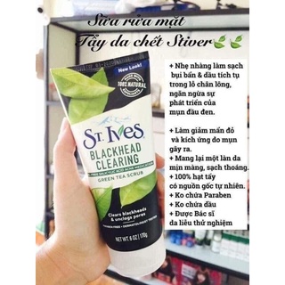 Sữa rửa mặt StIves trà xanh