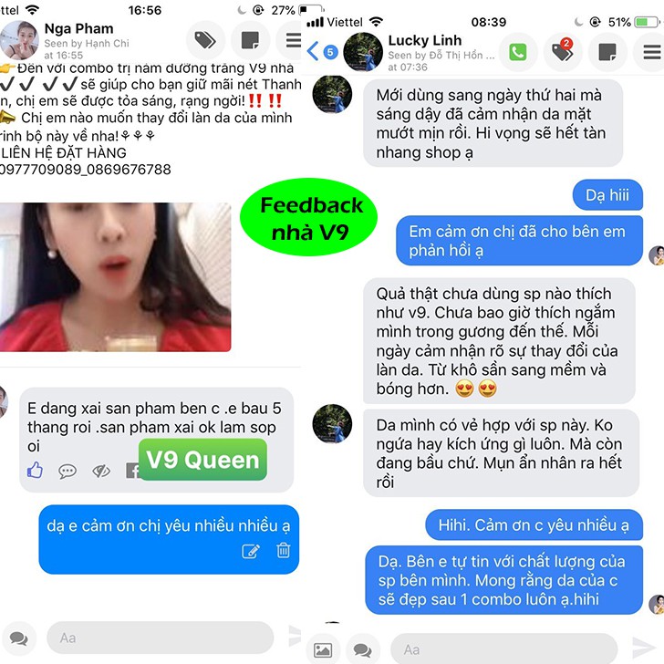 Bộ Chăm Sóc Da, Tri Nam, Trắng Da - Nám Tàn Nhang - V9 Queen | BigBuy360 - bigbuy360.vn