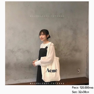 Túi tote “Acme”.