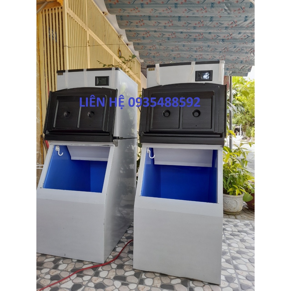 Máy làm đá viên tự động 250kg/ngày-Thương hiệu Luxem hàng cao cấp-Bảo hành 1 năm