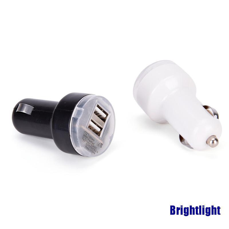 Tẩu Sạc 2 Cổng Usb Dc 2.1a Cho Samsung Galaxy S6 Note 5 4