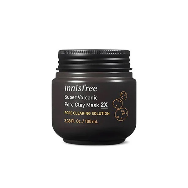 Mặt Nạ Đất Sét Chăm Sóc Lỗ Chân Lông Innisfree Super Volcanic Pore Clay Mask 2X 100ml
