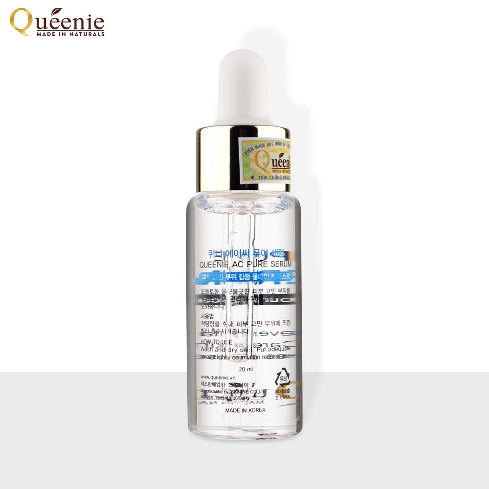 Tinh chất dưỡng da Queenie Serum AC Pure 20ml