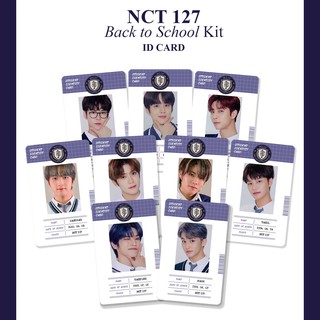 Nct Hộp Ảnh Thẻ id 127 id Trường Học 2021 | Jaehyun John taeyong doyoung haechan