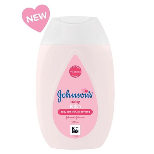 (hàng Mới Về) Lotion Dưỡng Ẩm Chăm Sóc Da Cho Bé Johnson 100ml