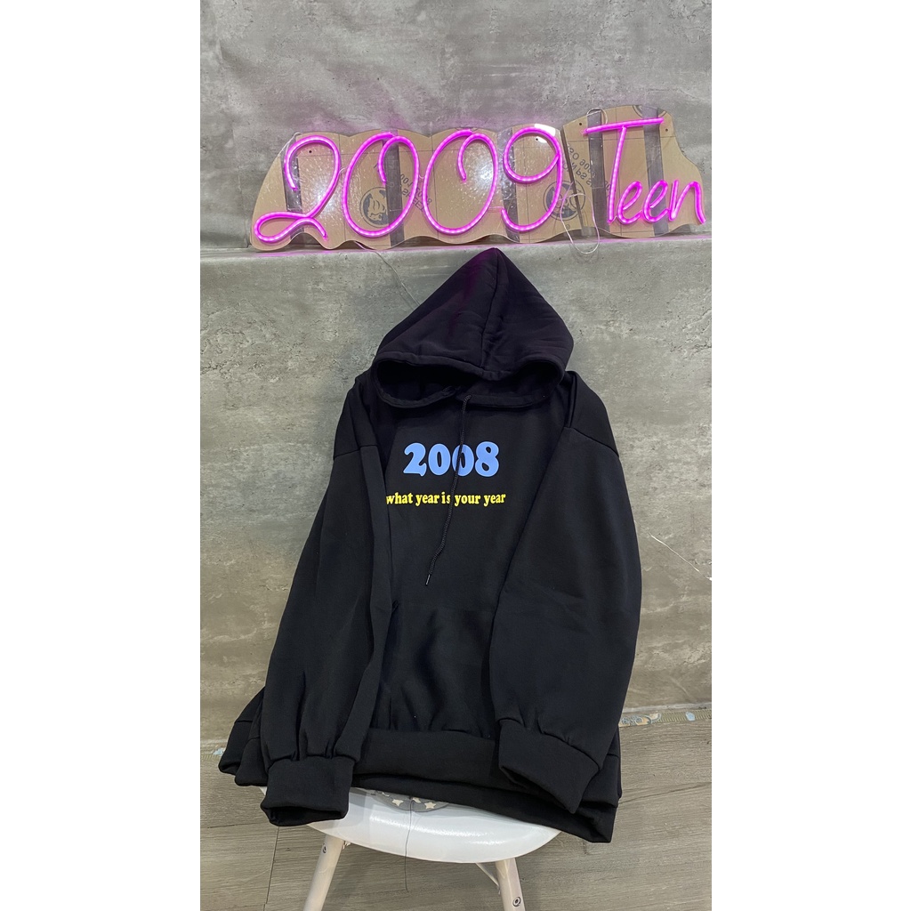Áo hoodies in NĂM SINH cho các GenZ