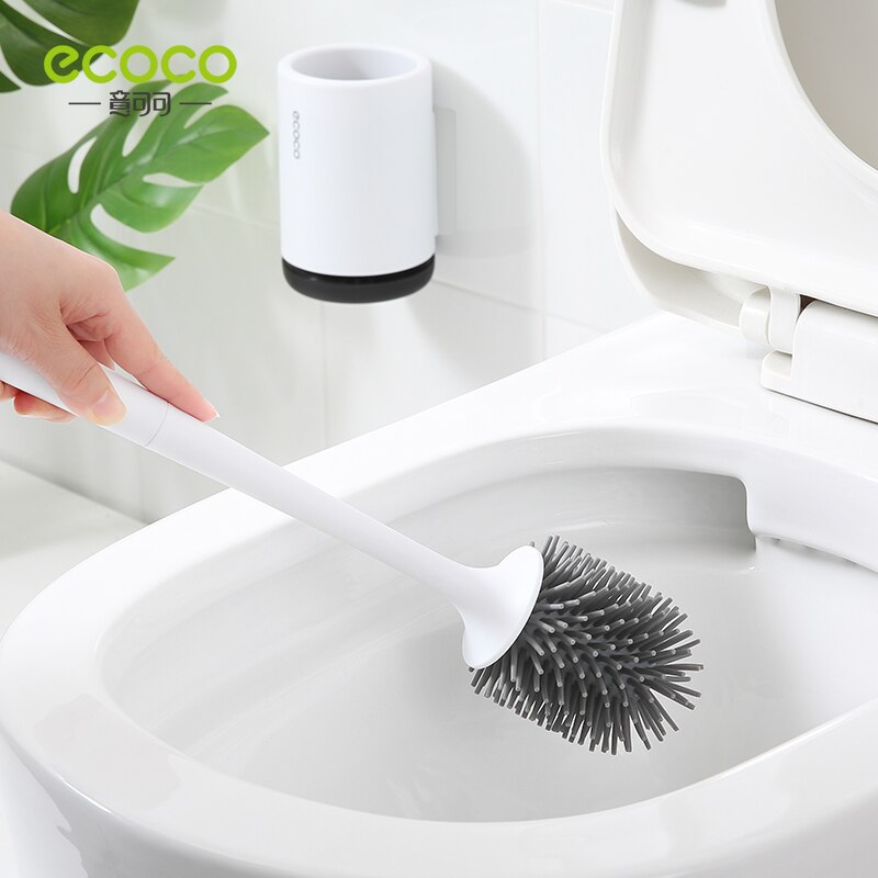 Bàn chải cao su cọ rửa nhà vệ sinh/ tường nhà/ sàn nhà tiện dụng cho nhà tắm ECOCO