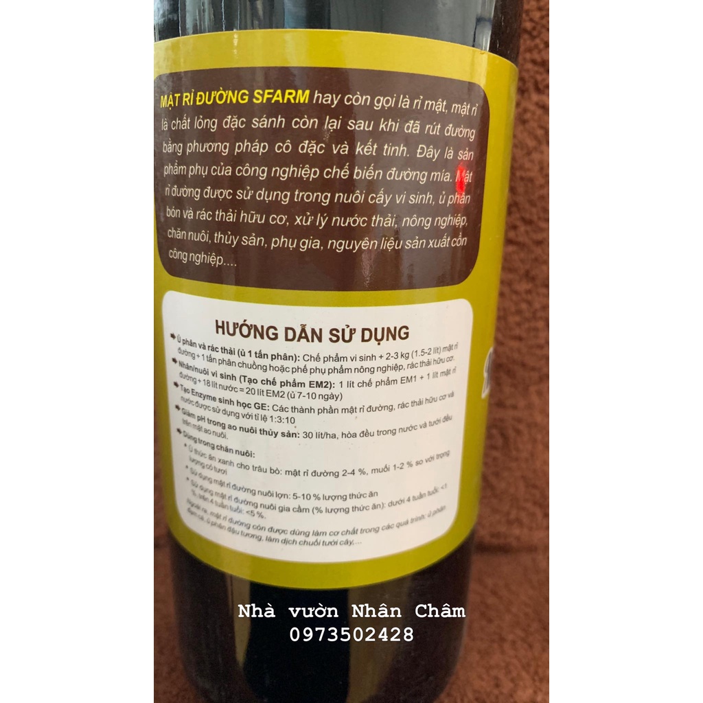 Combo mật rỉ đường & Trichodema ủ rác hữu cơ