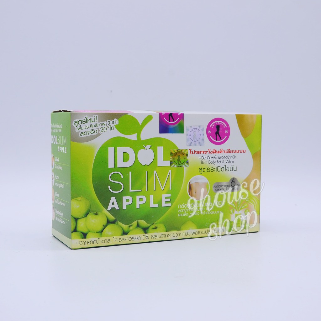 Nước Trái Cây I.DOL APPLE Hương TÁO Thái Lan - Hộp 10 gói