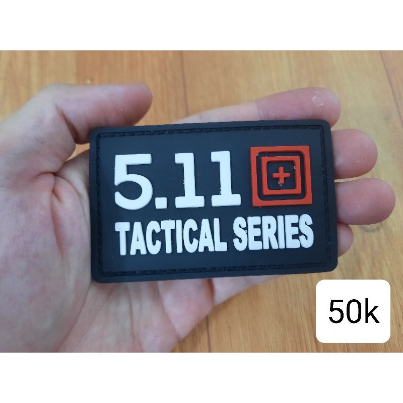 Patches nhựa PVC trang trí balo, túi tactical