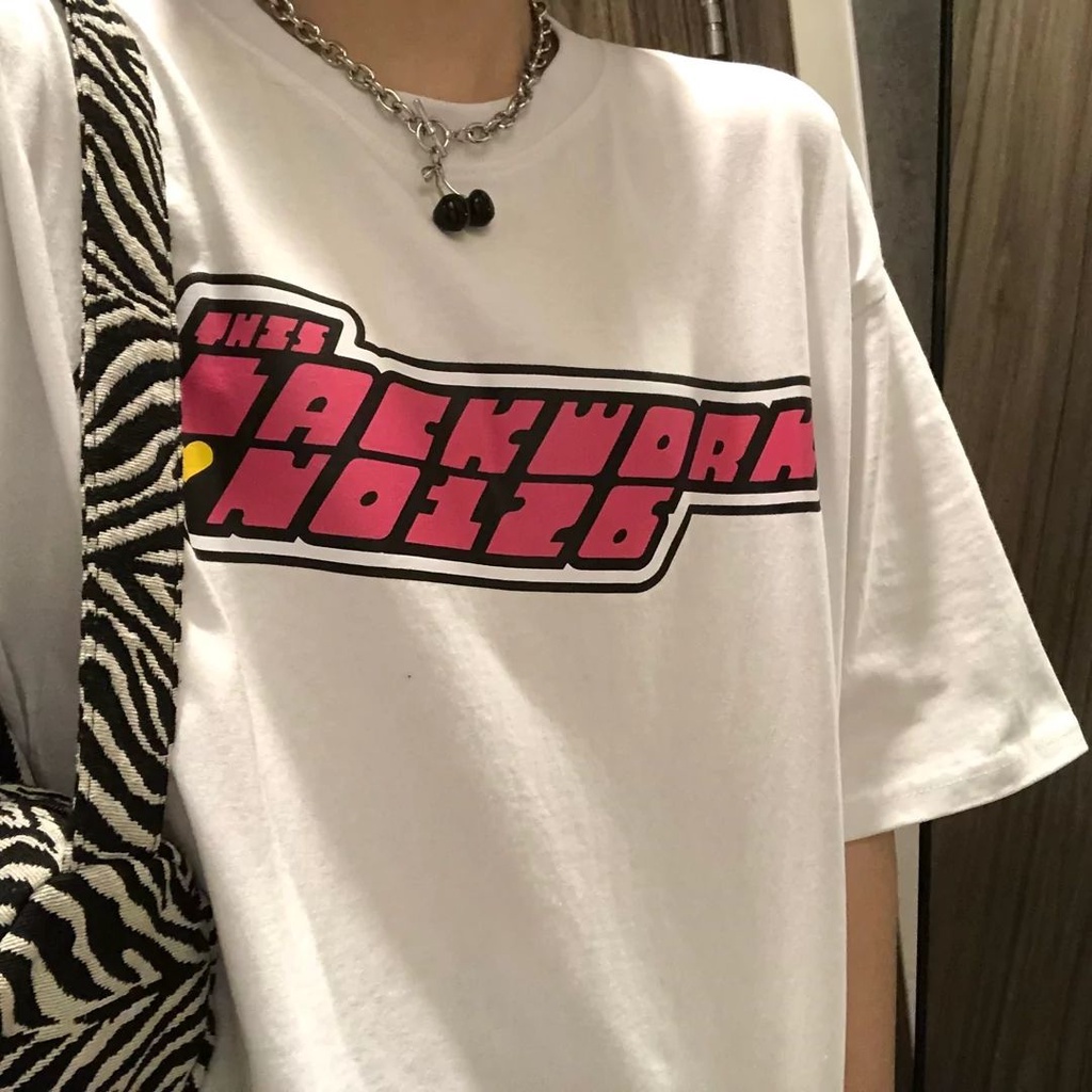 NRVP Áo Thun Ngắn Tay Form Rộng Mẫu 2021 Theo Phong Cách Hàn Quốc Dành Cho Nữ