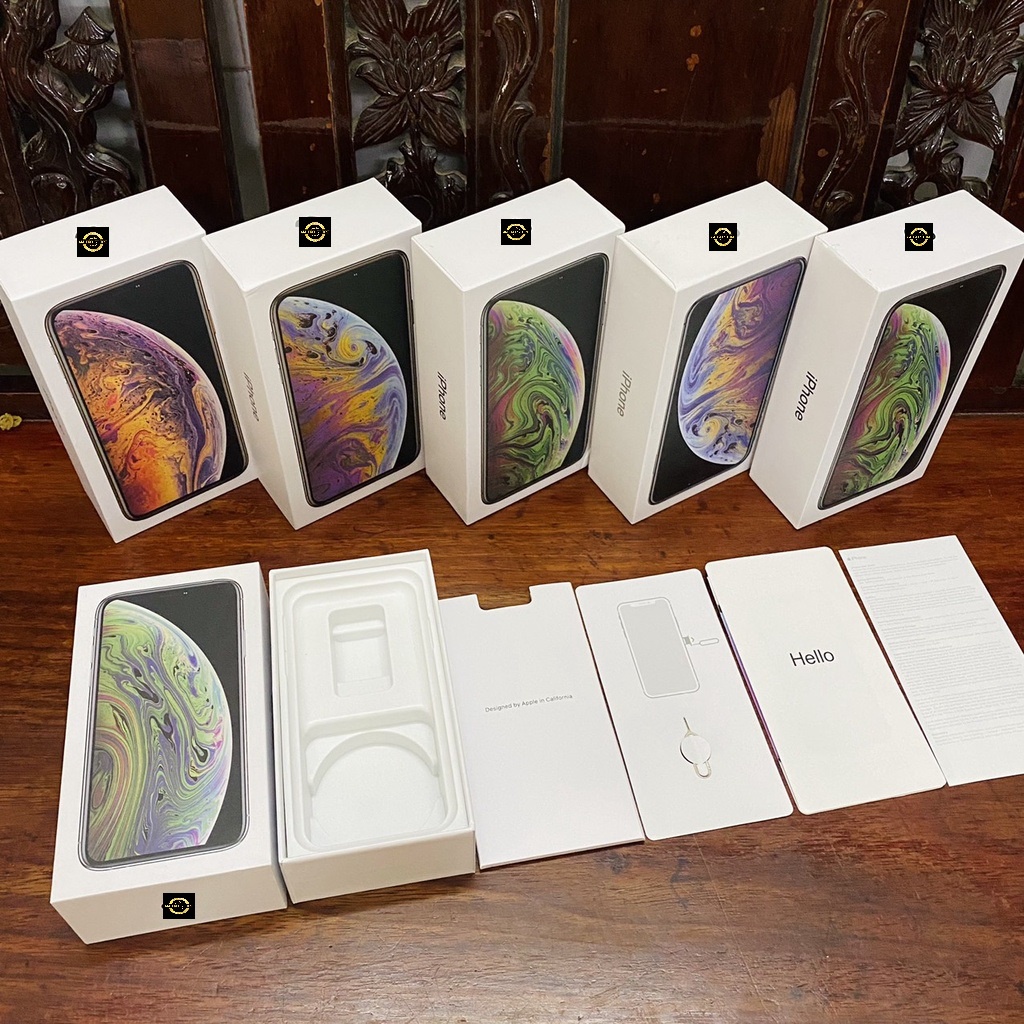 Hộp đựng điện thoại Xs - XsMax màu vàng, đen, trắng