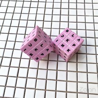 Đồ chơi khối rubik chữ tiếng anh Blackpink BT21 thú vị cho bé