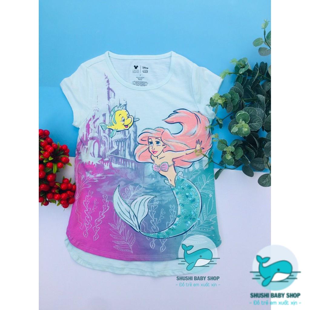 [Có sẵn] [FreeShip] [Ảnh thật] Áo Thun Disney Bé Gái Xuất Xịn Chất Đanh Mịn Xịn Cực