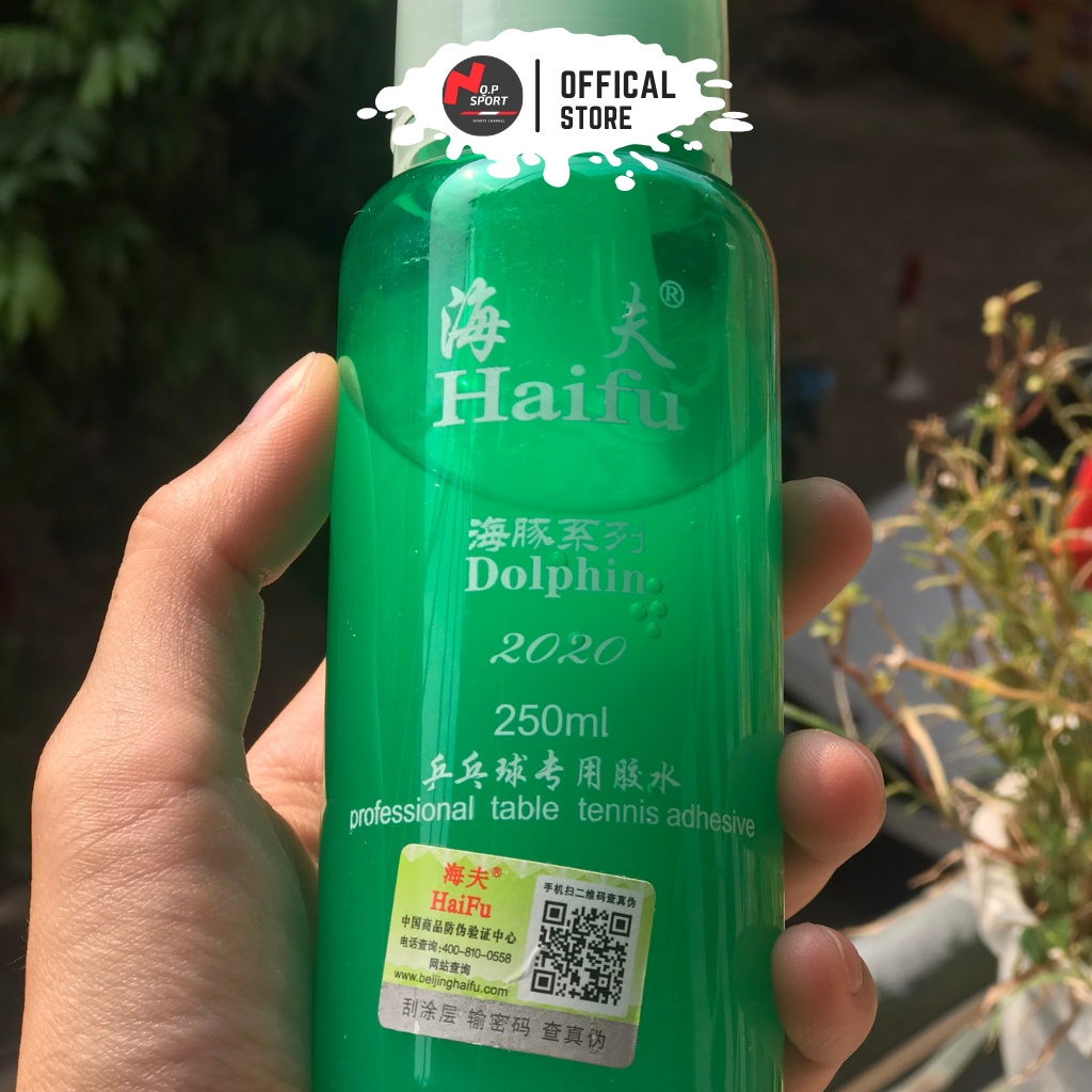 Lọ Keo Dán Mặt Vợt Bóng Bàn, Keo Tăng Lực Haifu 250ml Cao Cấp Chuyên Dụng Với Độ Kết Dính Cao, Tăng Độ Nảy Của Vợt