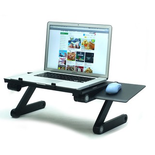Bàn Kê Laptop Xoay 360độ Kèm Đế Tản Nhiệt
