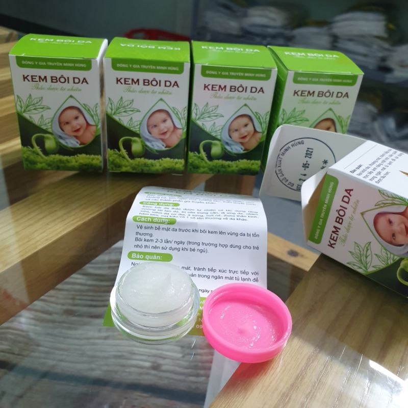Kem mỡ bôi da Minh Hùng [Hàng công ty 100%]
