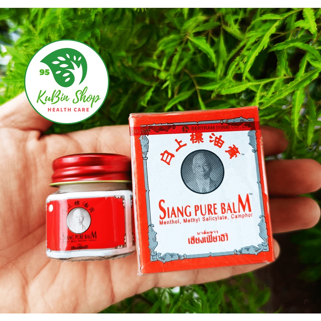 Dầu Cù Là Ông Già Siang Pure Balm  Thái Lan 12g