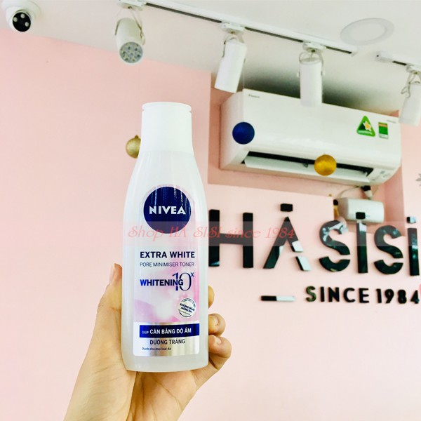 NƯỚC HOA HỒNG DƯỠNG TRẮNG DA NIVEA EXTRA WHITE 200ML