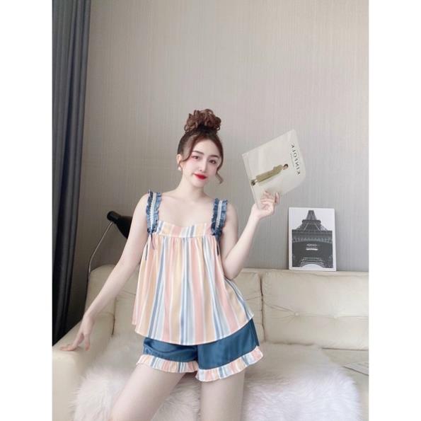 [ HÀNG HOT ]Latin 2dây đùi.chất siêu mịn mát mỏng nhẹ.Hàng thiết kế [ĐỒ MẶC NHÀ] | BigBuy360 - bigbuy360.vn