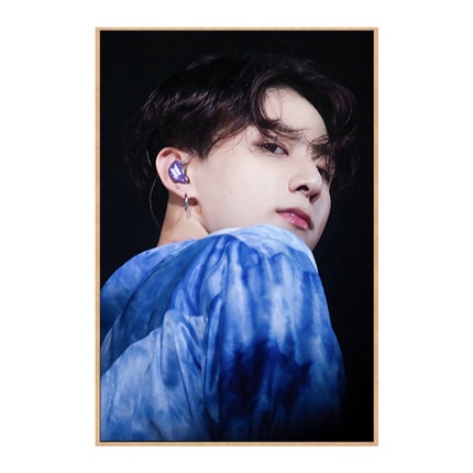 Tranh Sơn Dầu Số Hoá Ca Sĩ JungKook của BTS, Tranh Tô Màu Theo Số Ca Sĩ JungKook of BTS