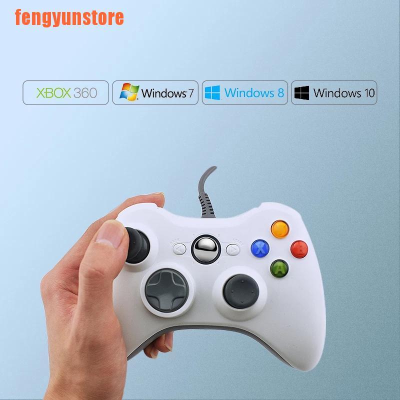 【tin】USB Wired Gamepad Joystick Official Microsoft PC Controller For Windows 7