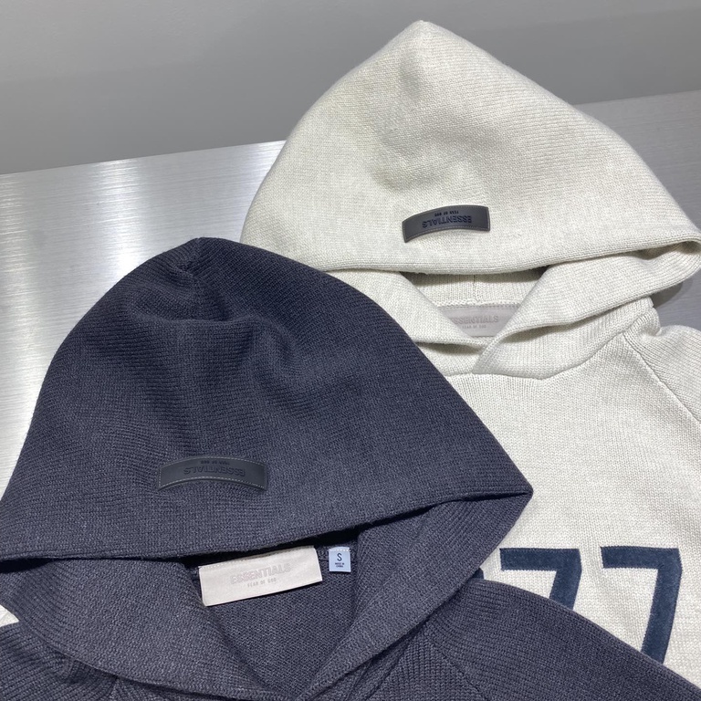 ⚡️[Best Quality] - Áo Hoodie Fear of God Essentials Knit 1977 Pullover Hoodie, áo hoodie len FOG ESSENTIALS
