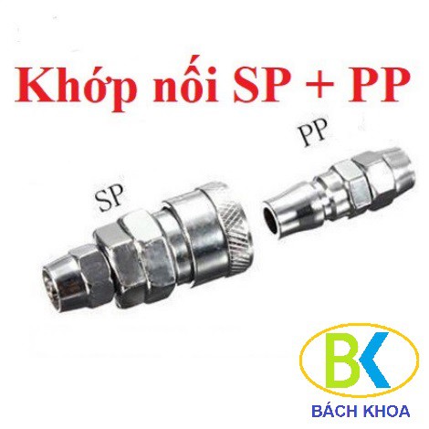 Bộ khớp nối nhanh SP-PP đực cái khí nén