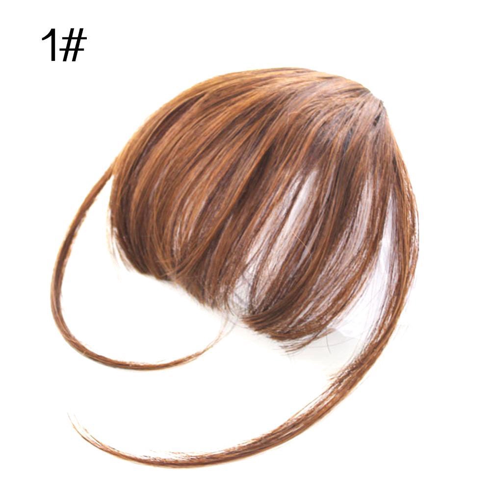 Hair Clip Air Bangs Fake Hair Extension False Hair Piece